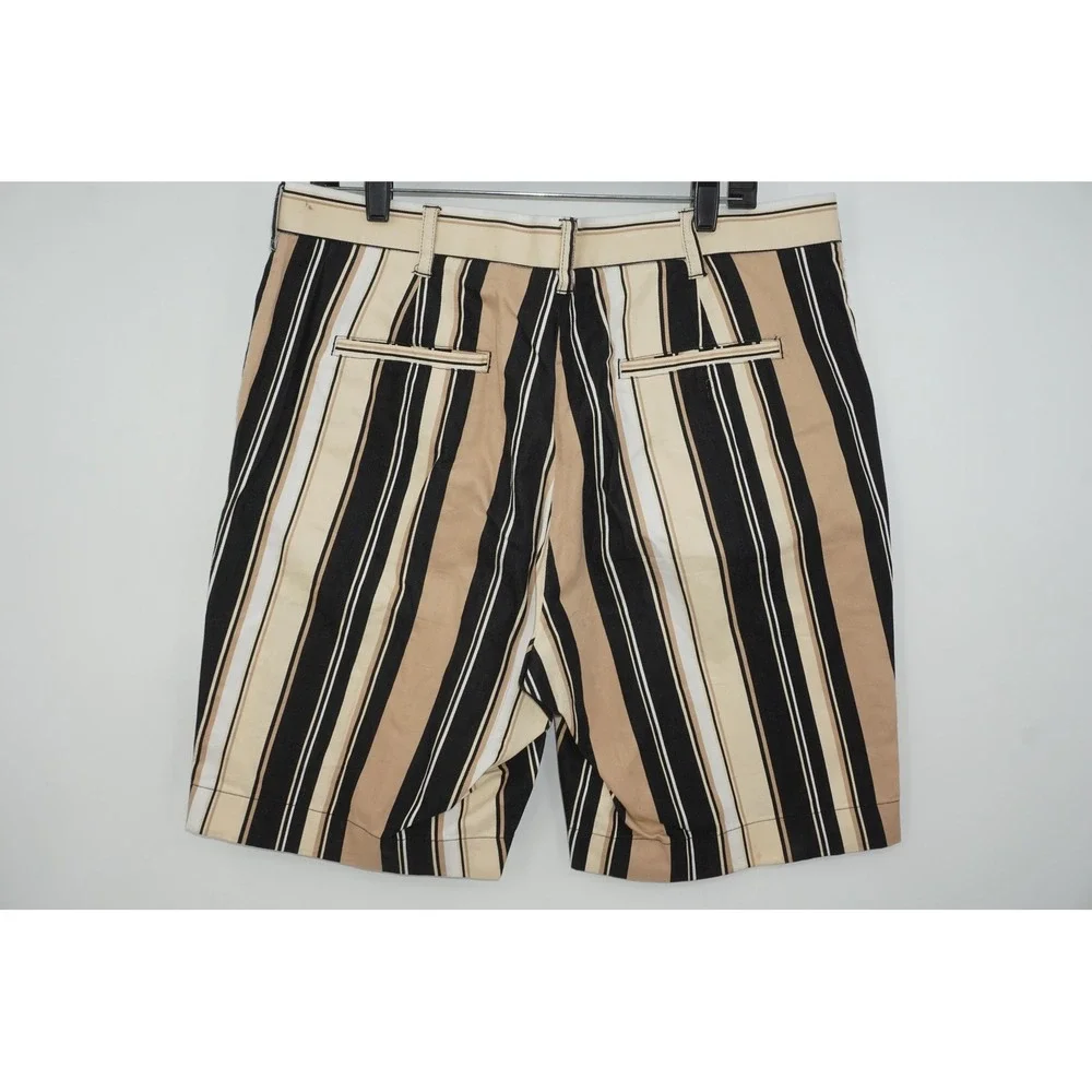Loudmouth Golf Striped Chino Shorts Multicolor Vertical Stripe‎ Men's 38